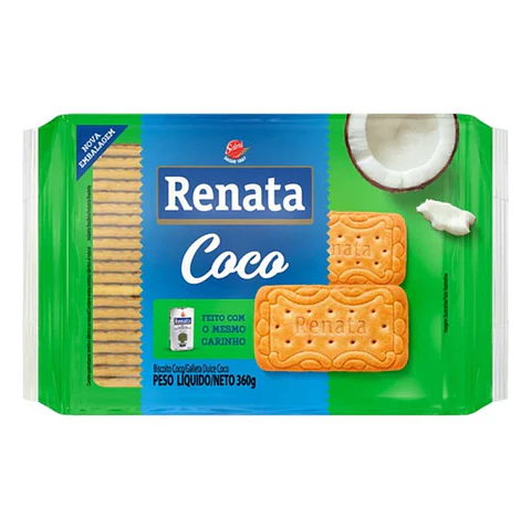 Biscoito de Coco - Renata 360g