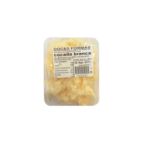 Cocada Branca Caseira 80g