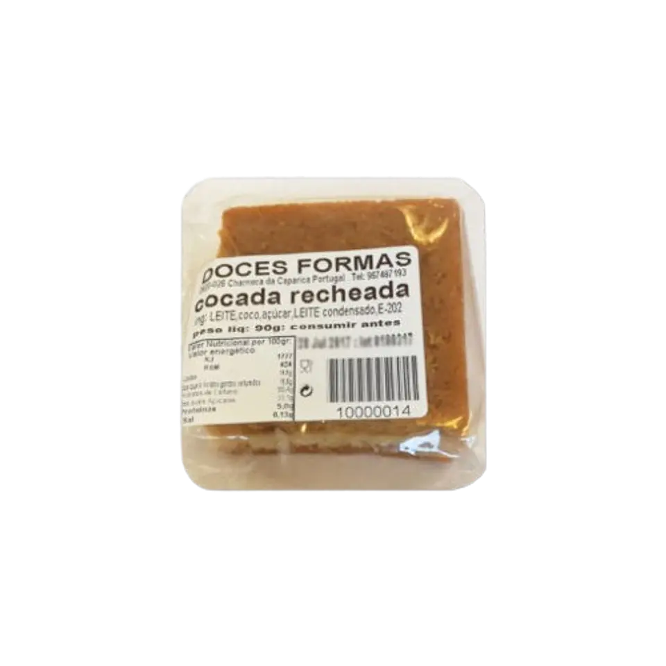 Cocada Recheada Caseiro 80g 1