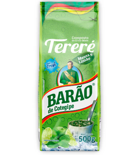 Erva-Mate Tereré Menta e Limão - Barão 500g