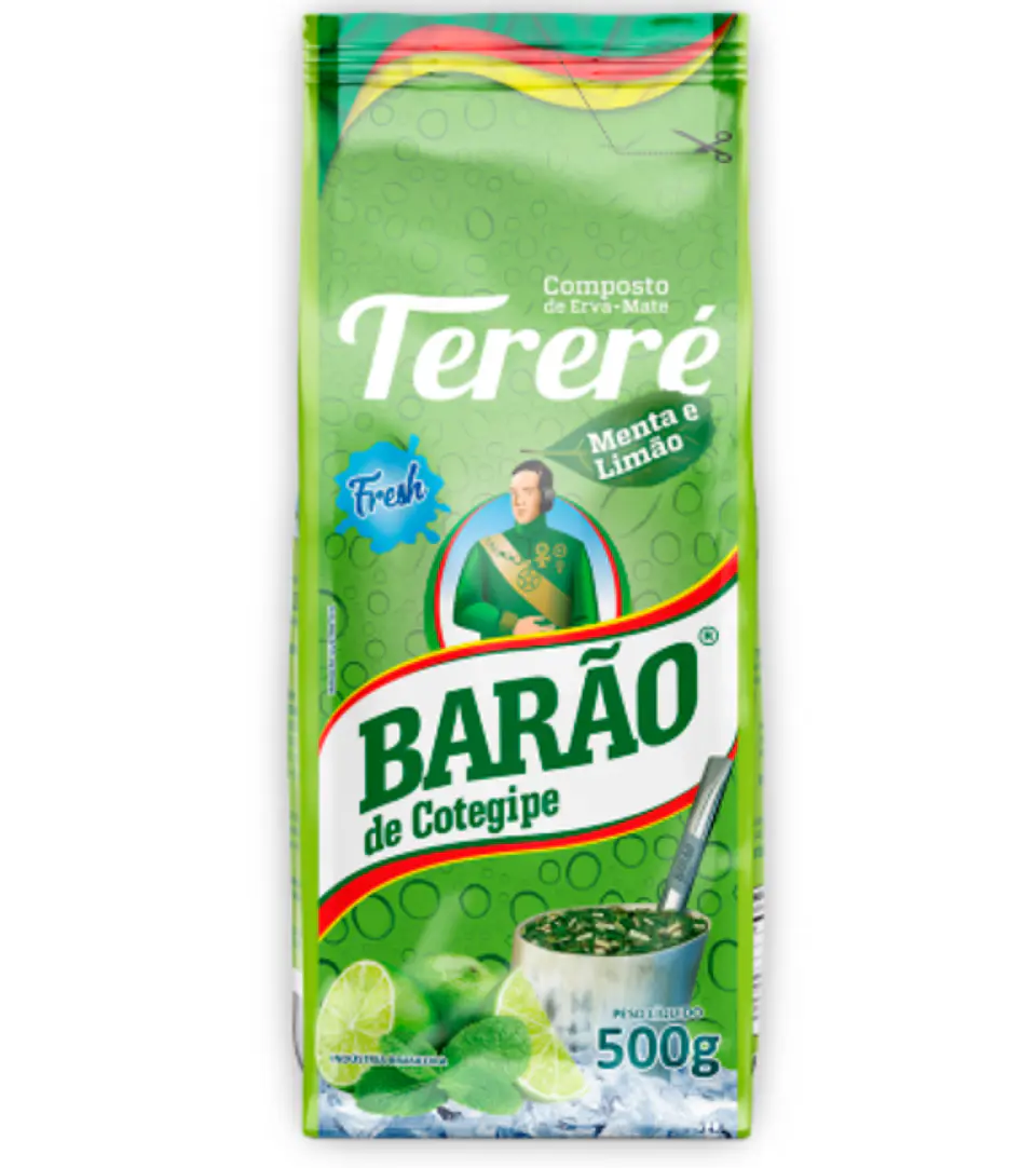Erva-Mate Tereré Menta e Limão - Barão 500g 1