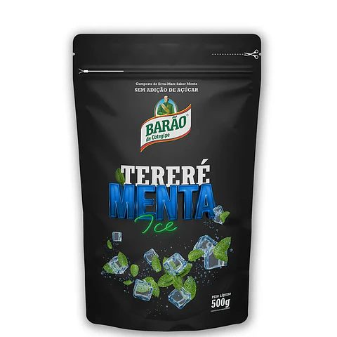 Erva-Mate Tereré Menta Ice - Barão 500g