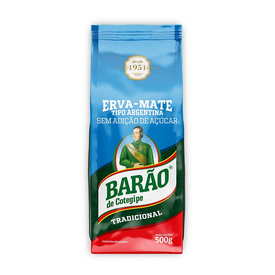Erva-Mate Tipo Argentina - Barão 500g 1