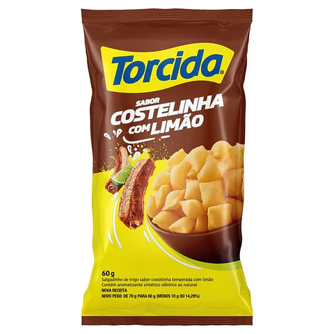 Sagadinho TORCIDA Costelinha c/ Limão 60g