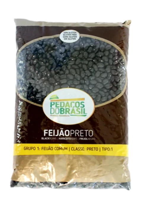 Feijão Preto - Pedaços do Brasil 1kg