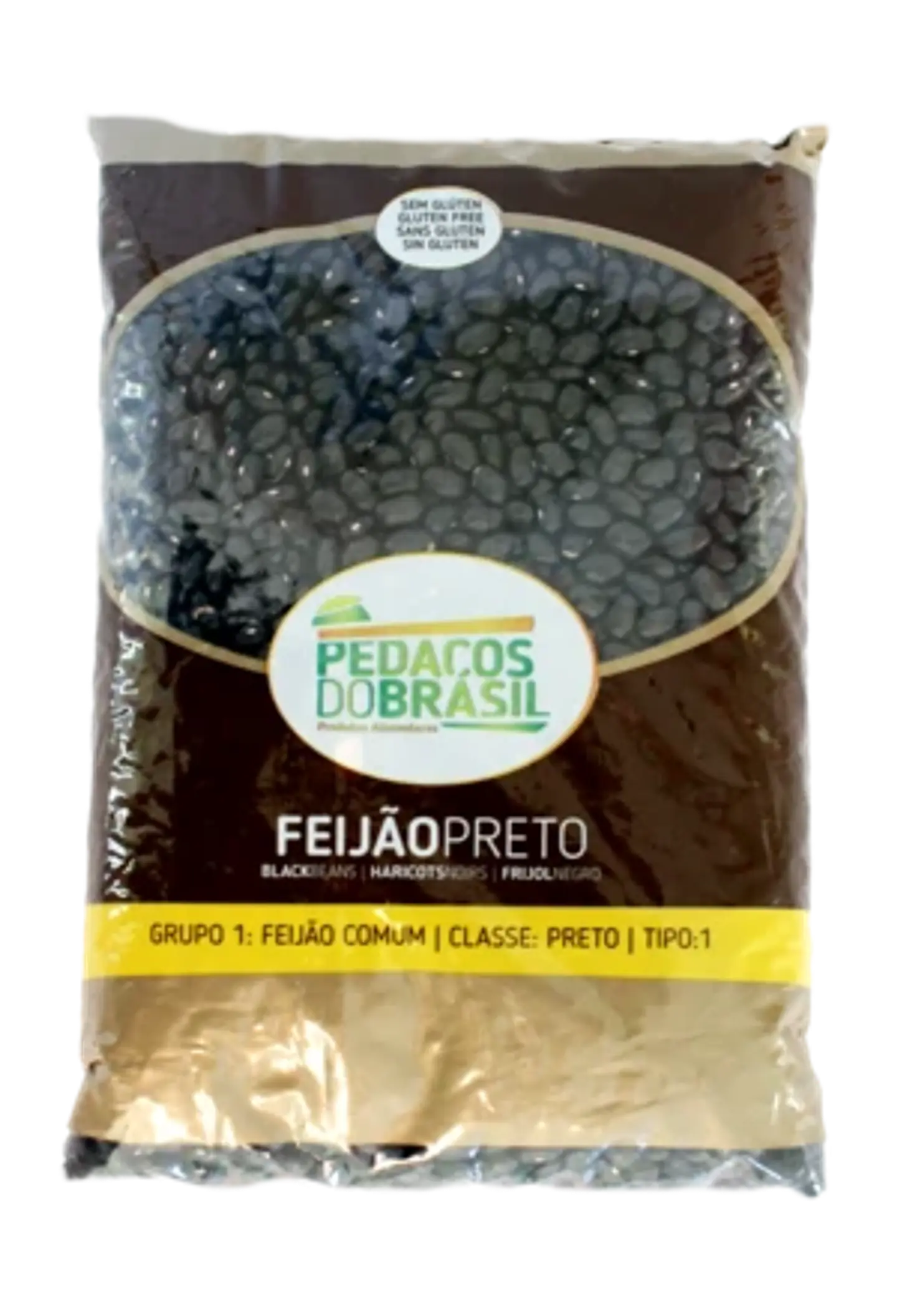 Feijão Preto - Pedaços do Brasil 1kg 1