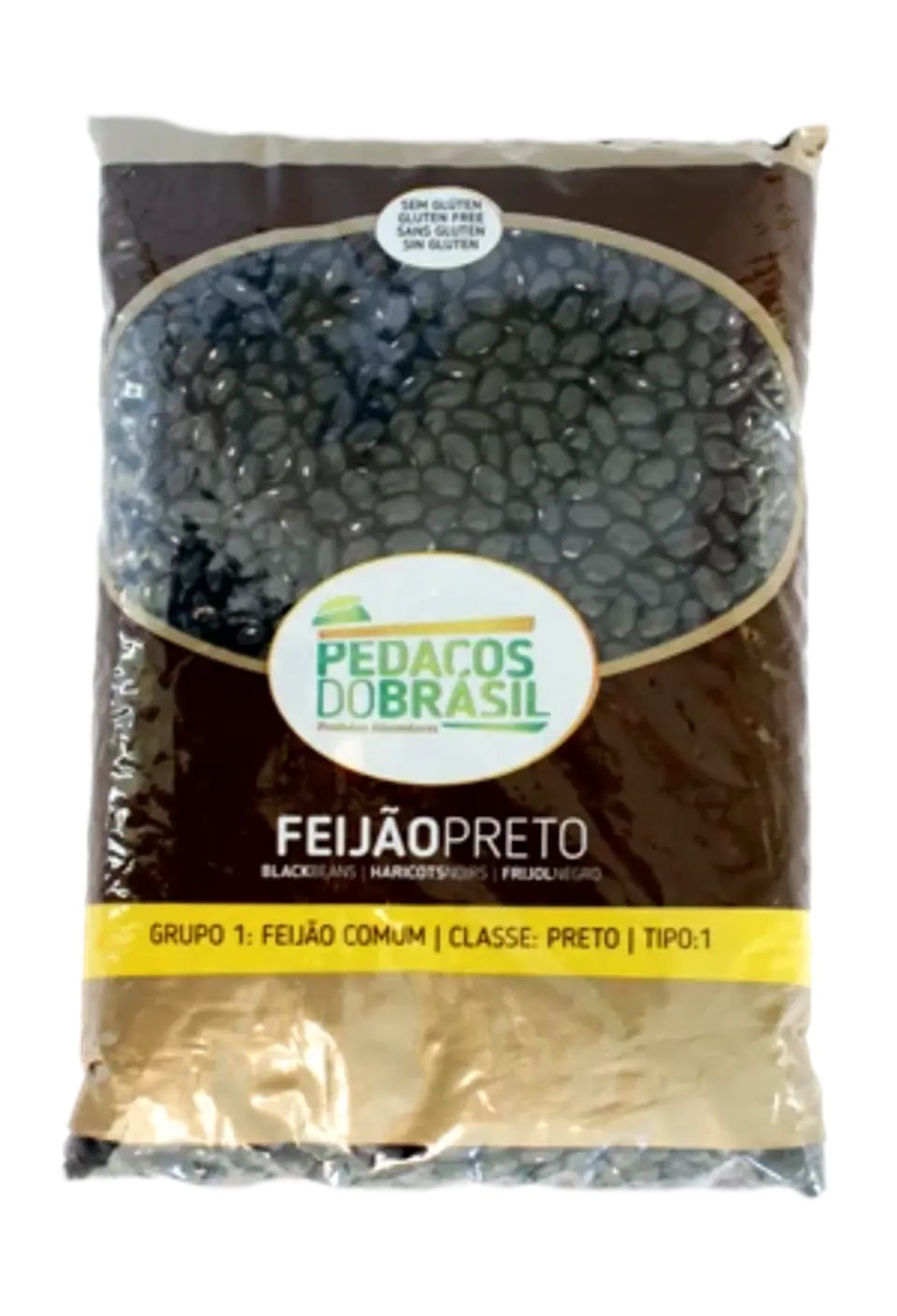 Feijão Preto - Pedaços do Brasil 1kg 1