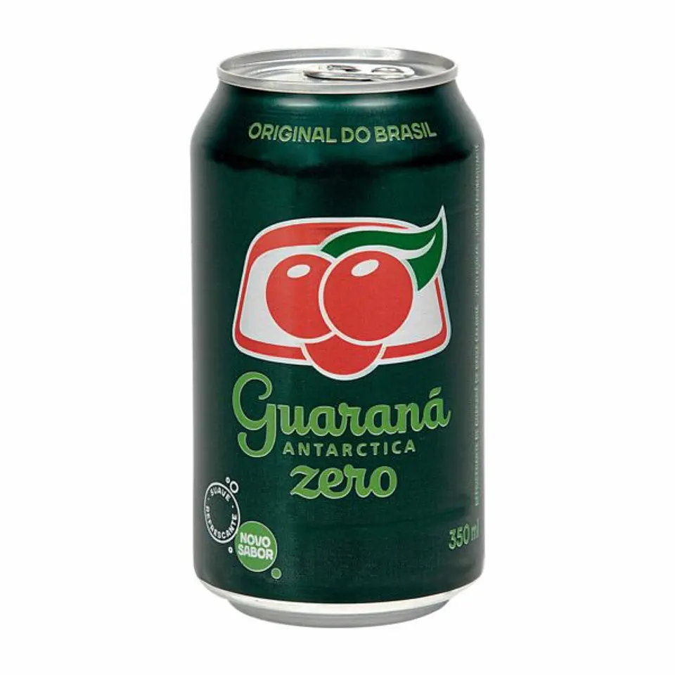 Refrigerante Guaraná Antarctica Zero Lata 350ml  1