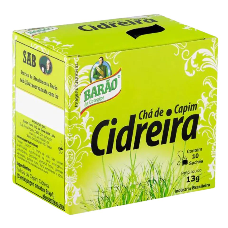 Chá de Capim-Cidreira - Barão (13g) 1