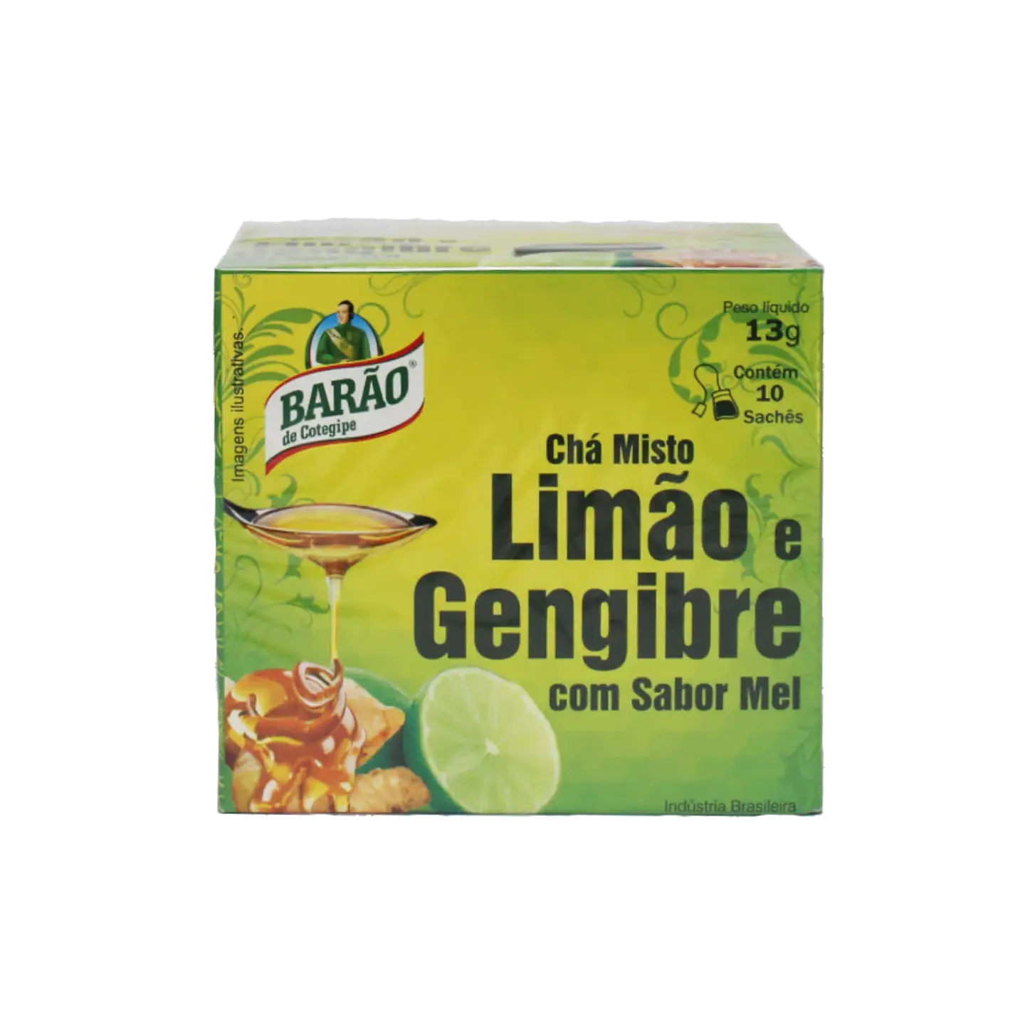 Chá de Limão e Gengibre - Barão (13g) 1
