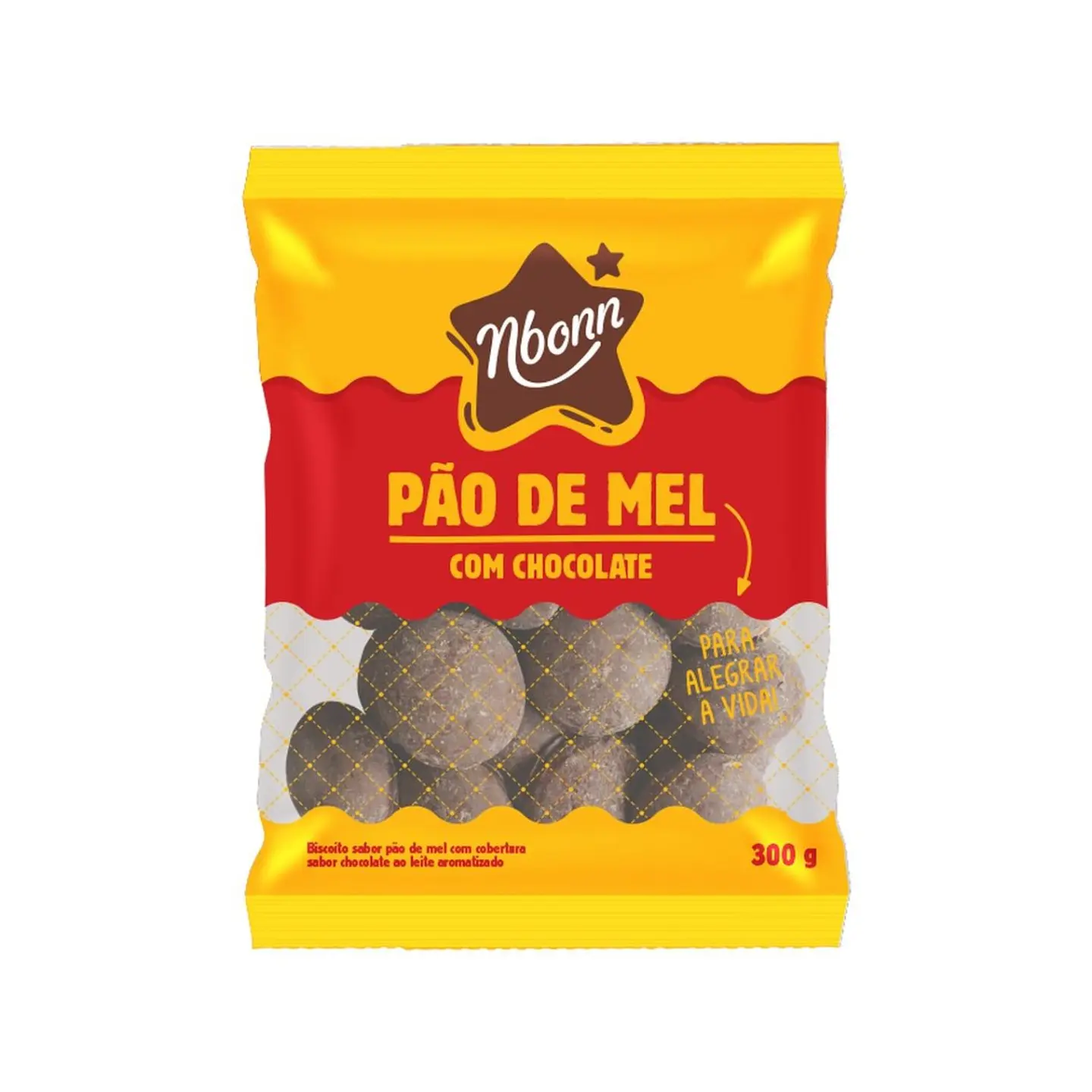 Pão de Mel com Chocolate 300g 1