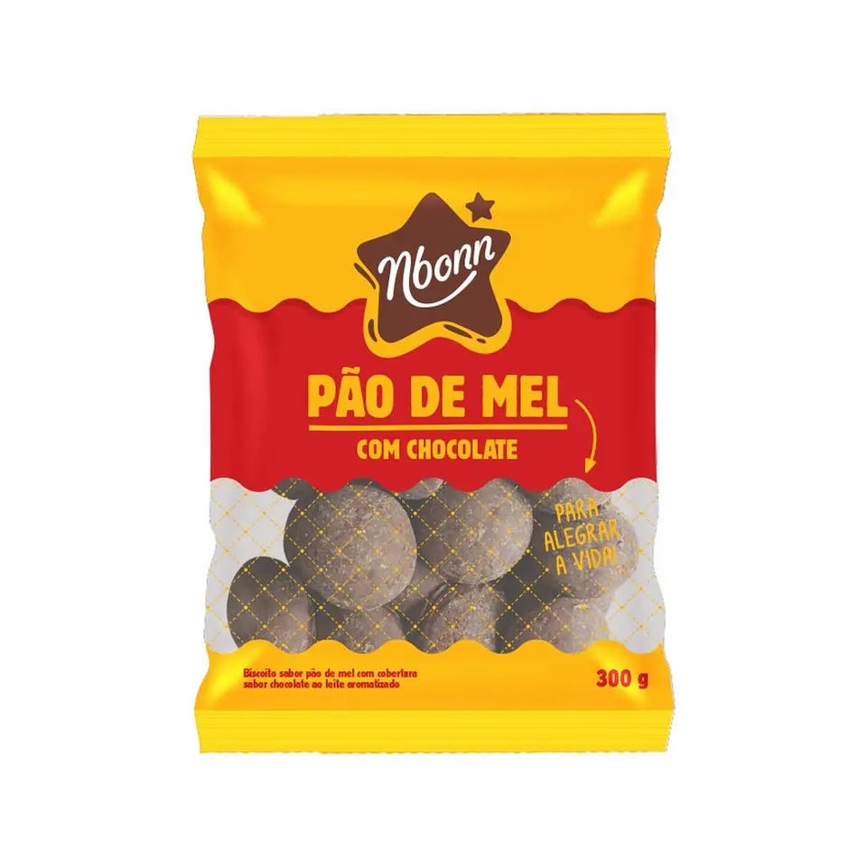 Pão de Mel com Chocolate 300g 1