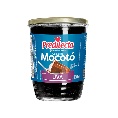 Geléia de Mocotó Uva - Predilecta 180g