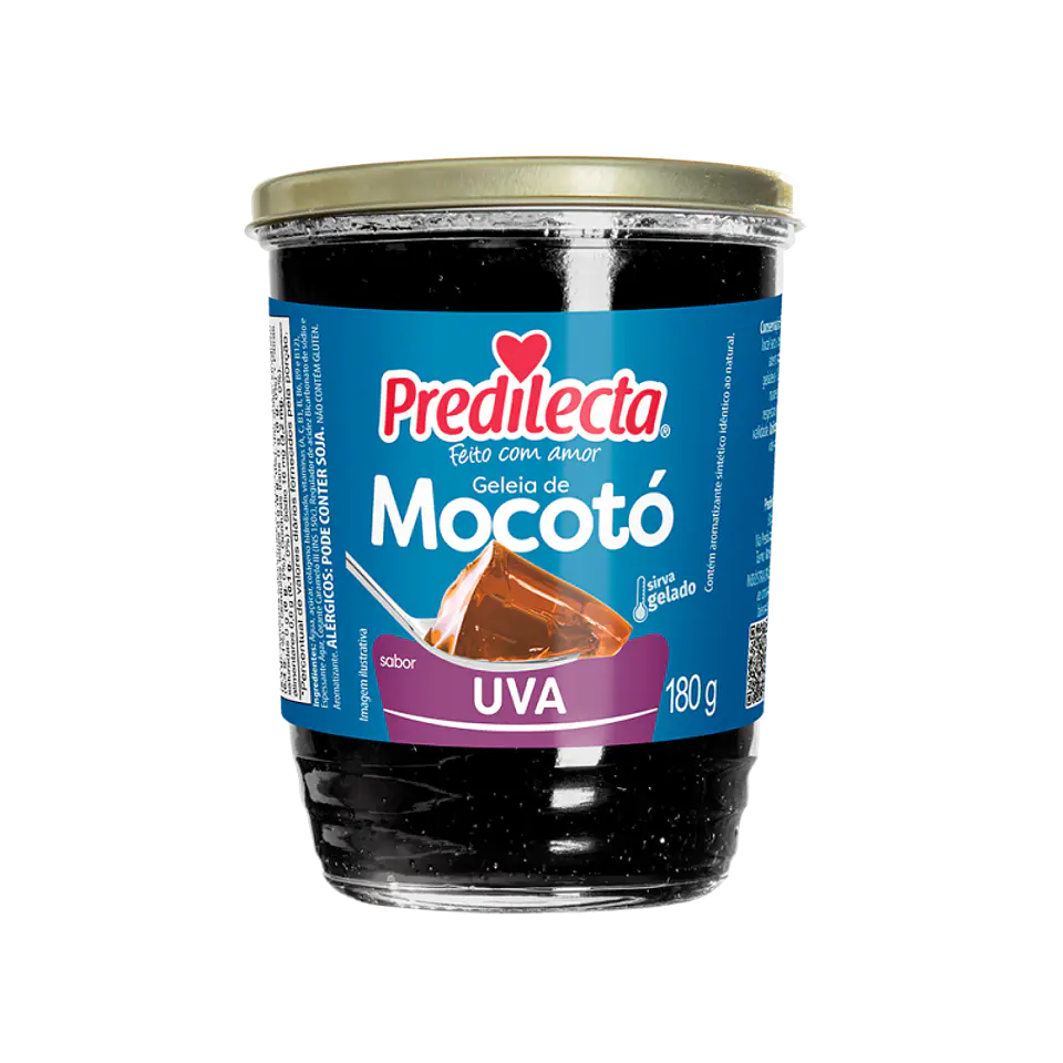 Geléia de Mocotó Uva - Predilecta 180g 1