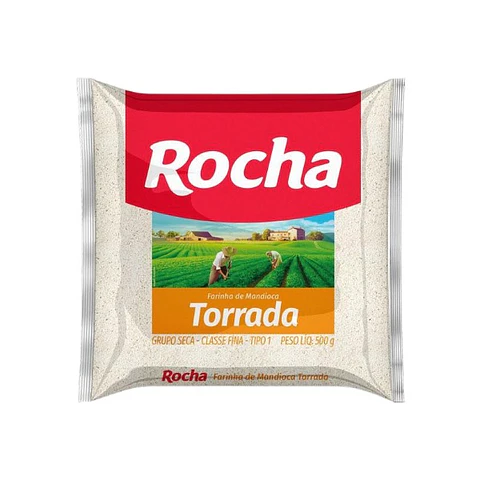 Farinha de Mandioca Torrada Rocha 500g