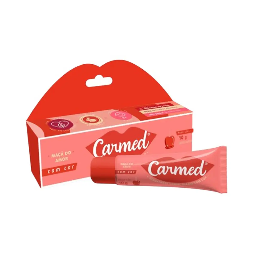 Carmed Maçã do Amor Hidratante Labial 10g 1