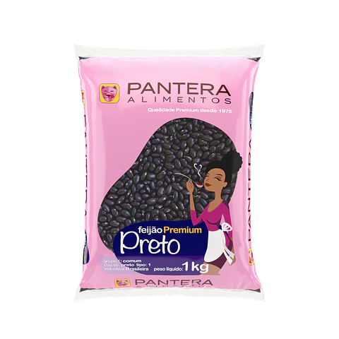 Feijão Preto - Pantera • 1kg