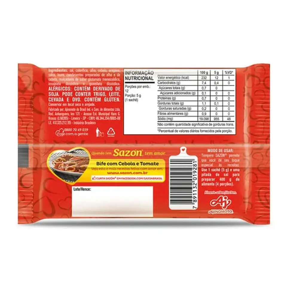 Sazon Caldo de Carne 60g 2