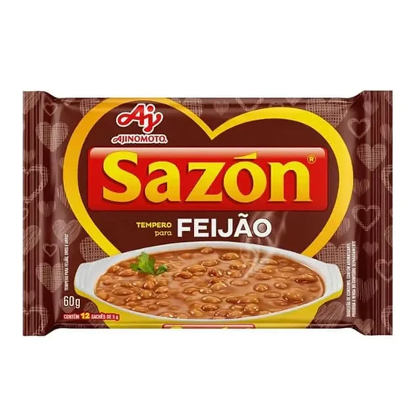 Sazon Caldo de Feijão (Marrom) 60g 1