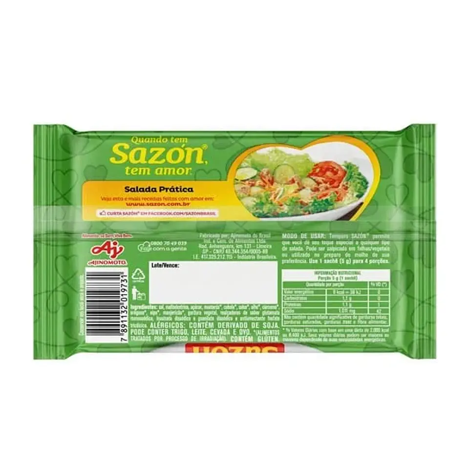 Sazon Saladas 60g 2