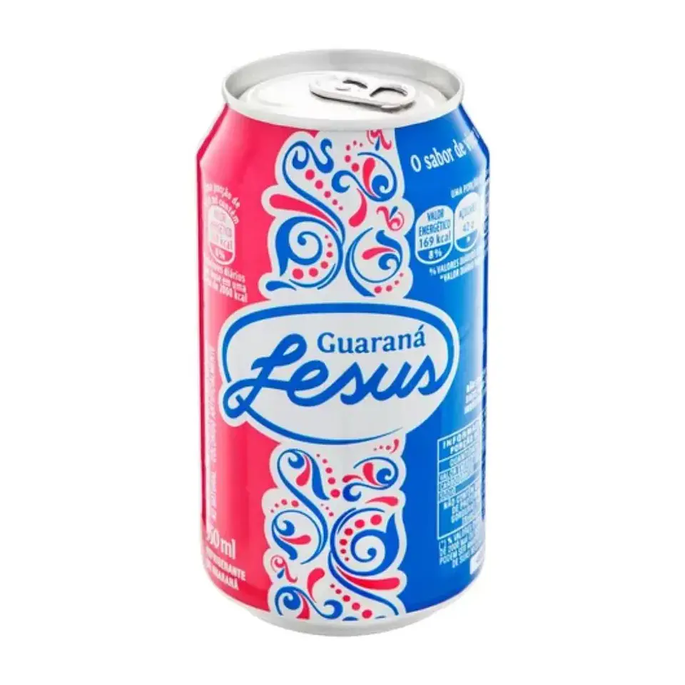 Guaraná Jesus lata 350ml. 1