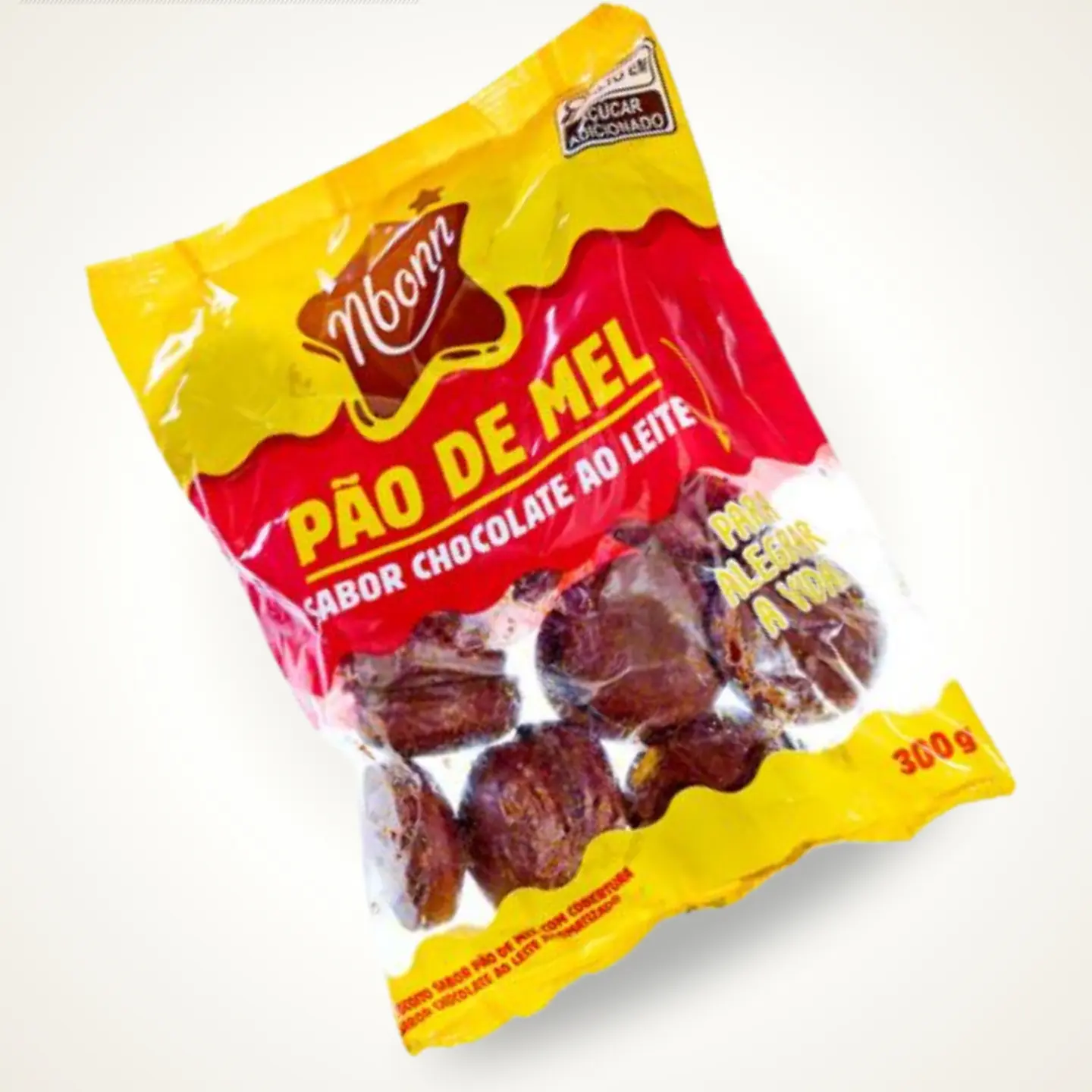 Pão De Mel Chocolate Ao Leite 300gr - Nbonn  1