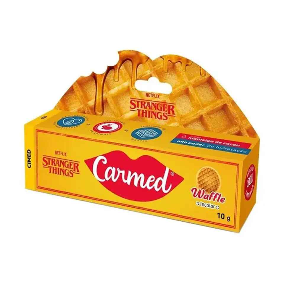 Carmed Waffle Hidratante Labial 10g 1