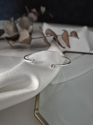 Pulsera Esclava Plata