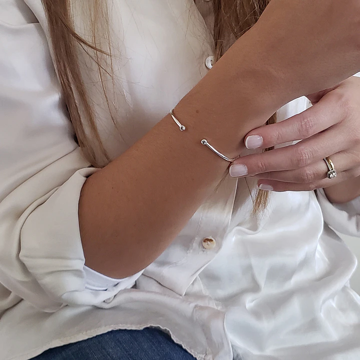 Pulsera Esclava Plata 3
