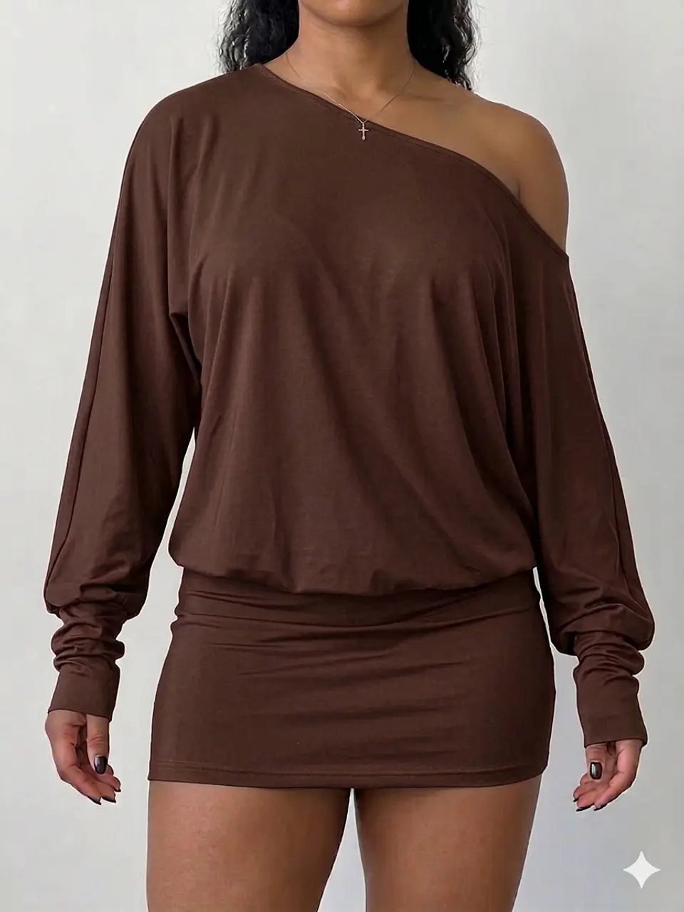 VESTIDO MINI DRAPEADO  3