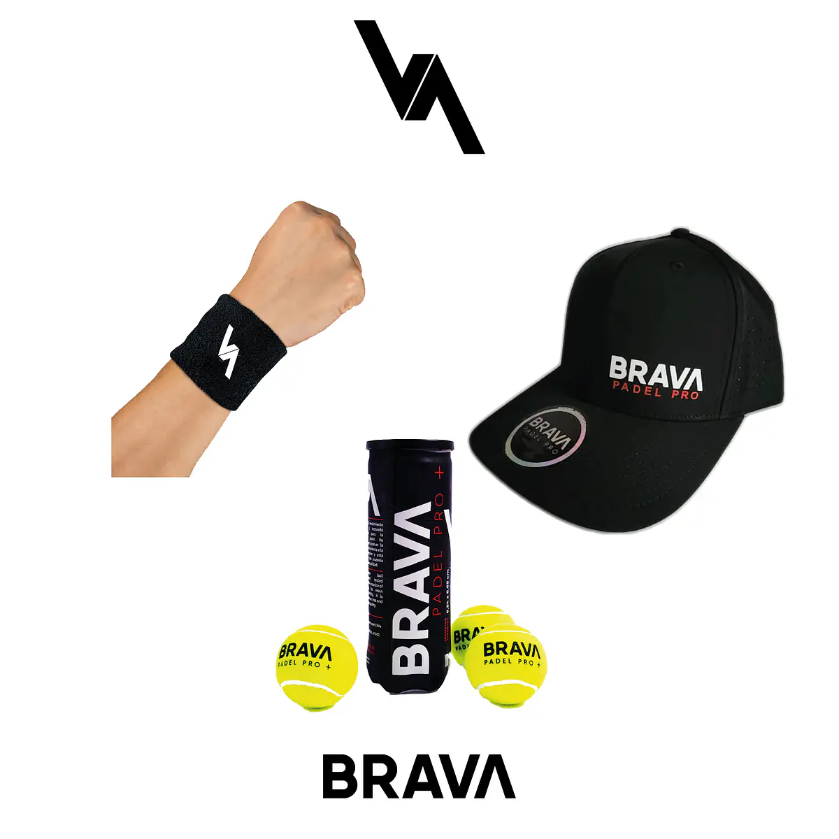 PACK BRAVA PADEL THREE PRO