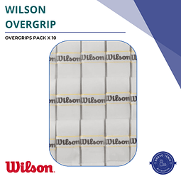 Overgrip Wilson -  Pro Confort x10