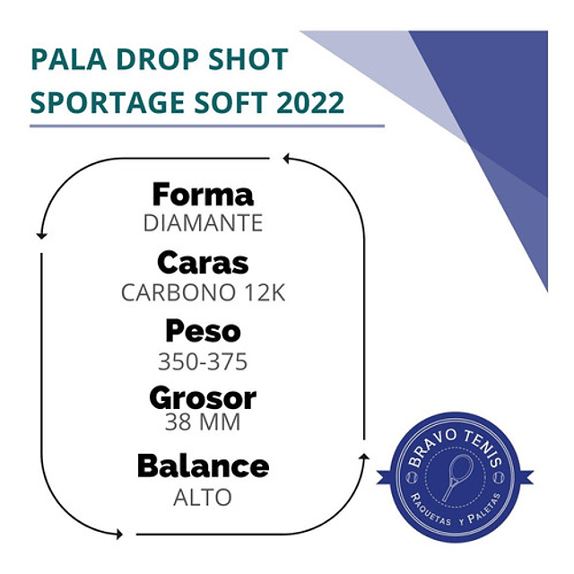 Pala Dropshot - Sportage Soft Pro 2022