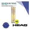 1 Tarro De Pelotas De Tenis Head - Tour X4 