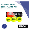 1 Tarro Pelota De Padel Odea - Professional Play To Win! X3