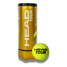 1 Tarro Pelota De Tenis Head - Tour X3