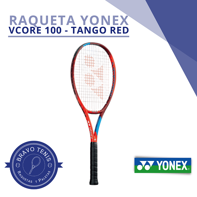 Raqueta Yonex - Vcore 100 Tango Red