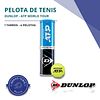1 Tarro De Pelota De Tenis Dunlop - Atp World Tour X4