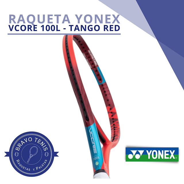 Raqueta Yonex - Vcore 100 L Tango Red