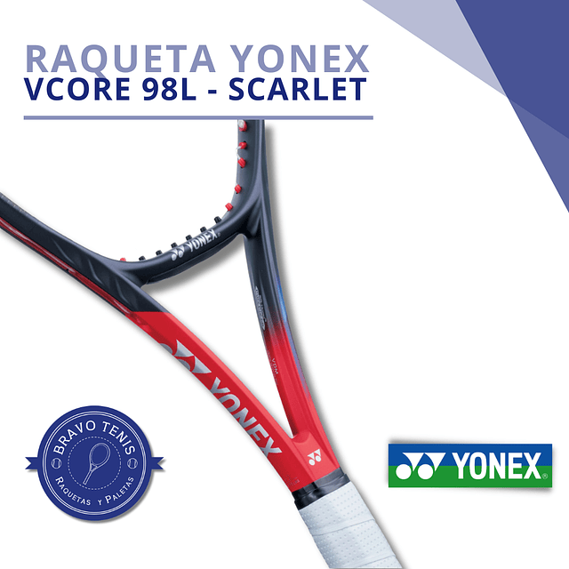 Raqueta Yonex - Vcore 98L Scarlet