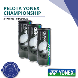 3 Tarros De Pelotas De Tenis Yonex - Championship X3