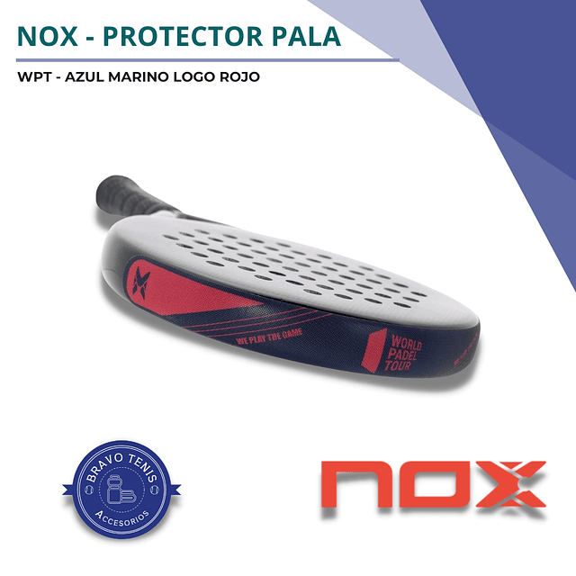 Protector de Pala Oficial World Padel Tour 2023 - Rojo – NOX