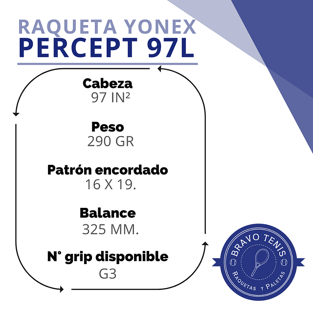 Raqueta Yonex - Percept 97L