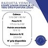 Raqueta Yonex - Ezone Kyrgios JR 19 175g Oro/Purpura (2024)