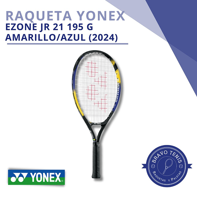 Raqueta Yonex - Ezone Kyrgios JR 21 195 g Amarillo/Azul (2024)