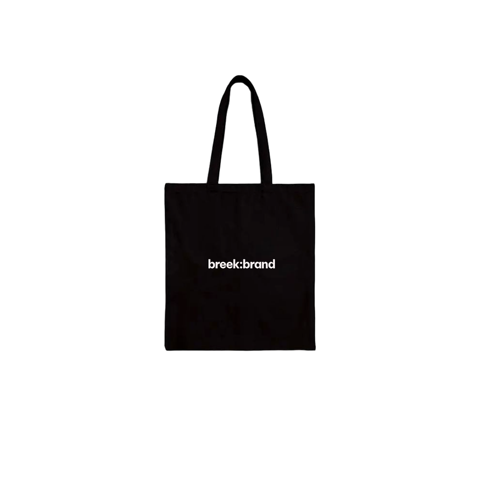 TOTE BAG MINIMAL BLACK 1