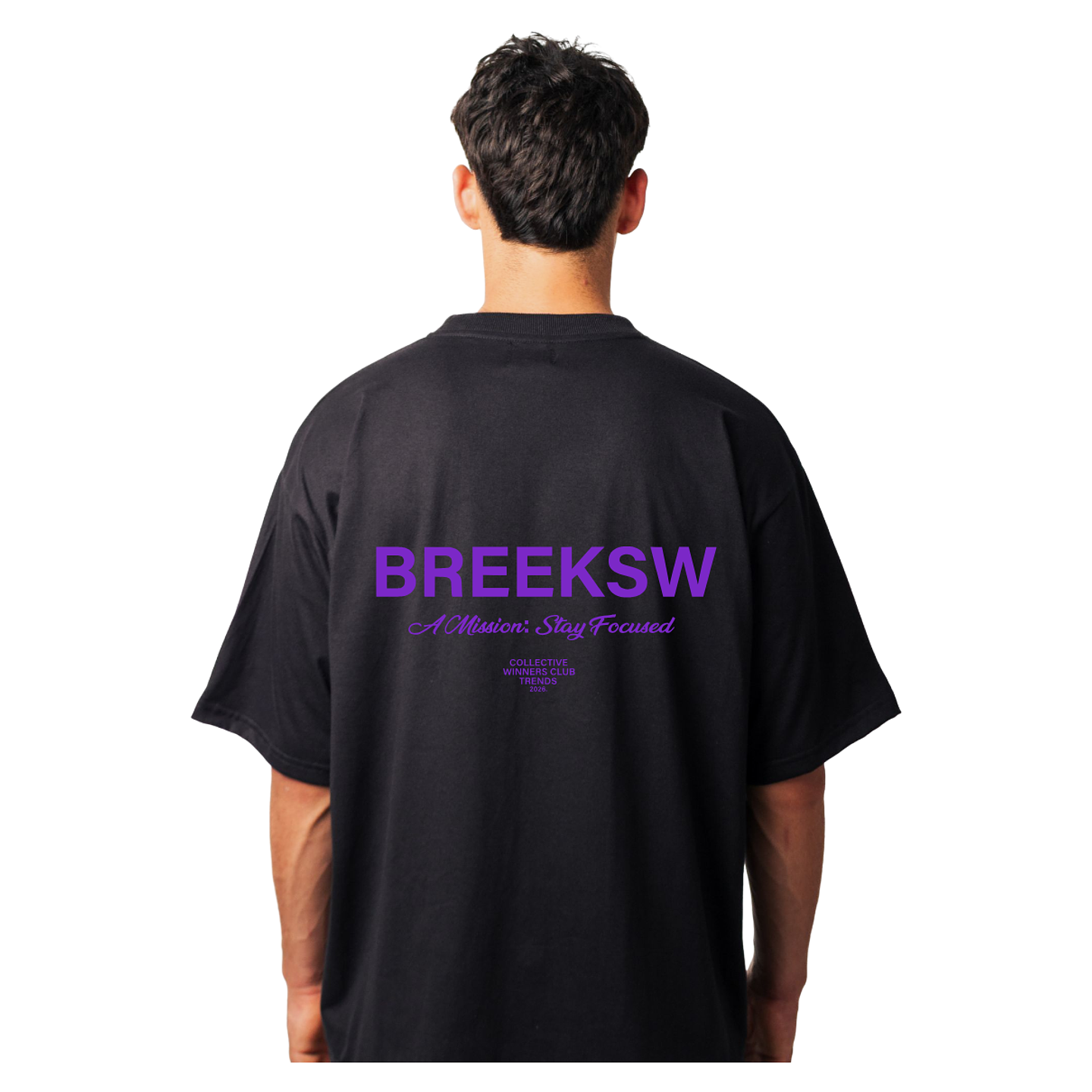 POLERA OVERSIZE NEGRA 