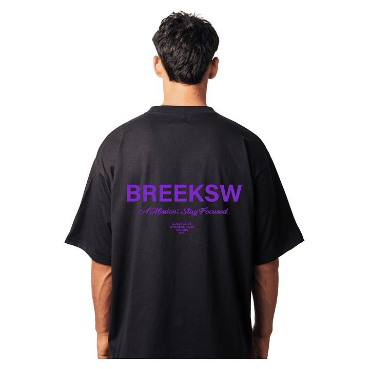 POLERA OVERSIZE NEGRA 