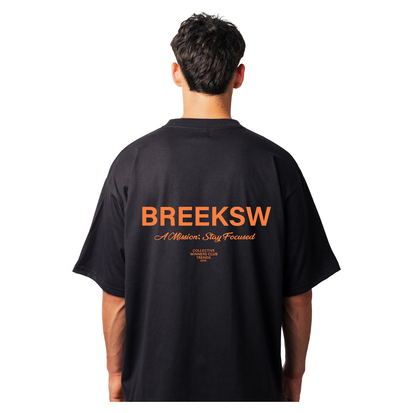 POLERA OVERSIZE NEGRA 