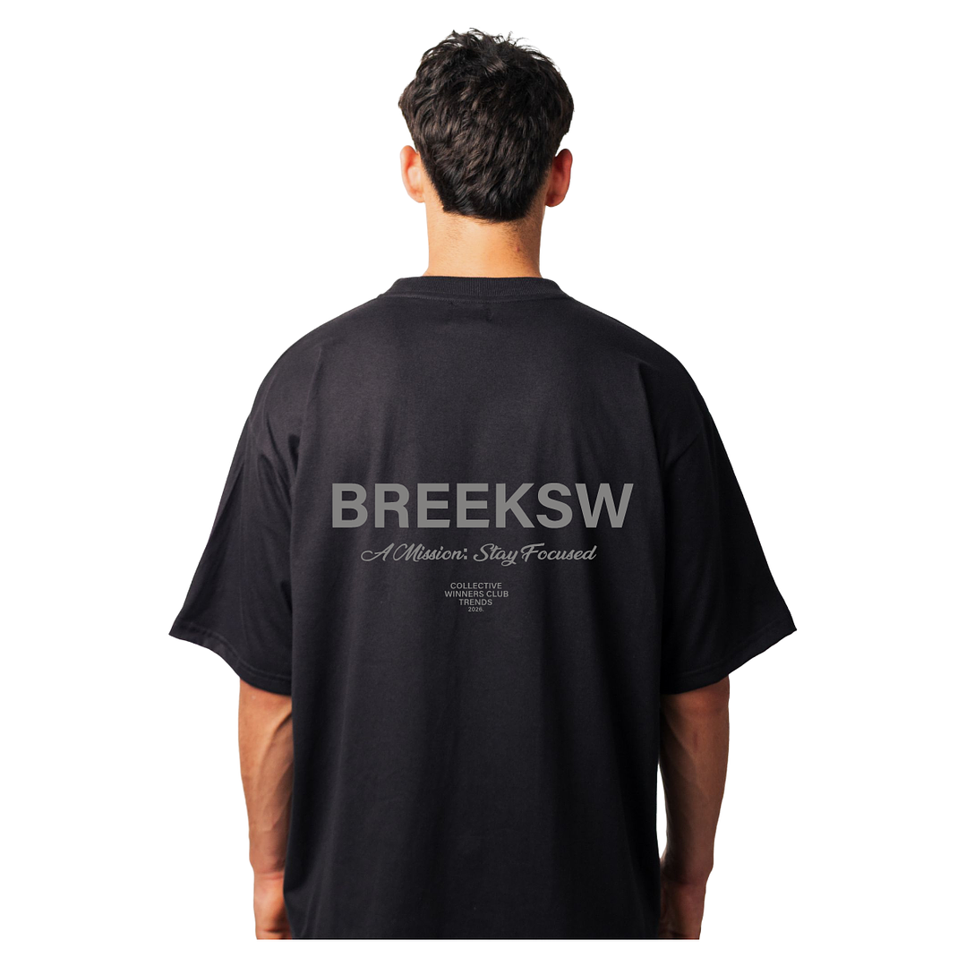 POLERA OVERSIZE NEGRA 